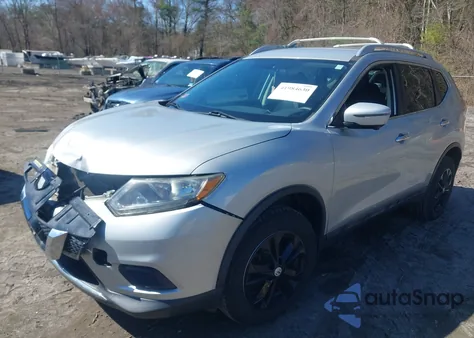2016 Nissan Rogue Sv z USA, uszkodzony, nr VIN 5N1AT2MVXGC829451